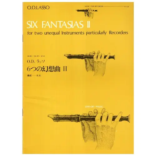 Six Fantasias II for two unequal instruments