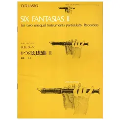 Six Fantasias II for two unequal instruments