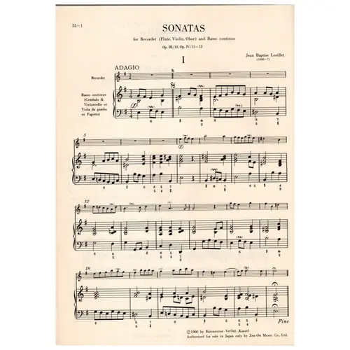 Sonatas III