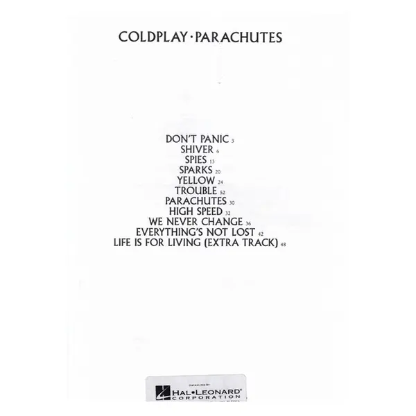 Parachutes - Coldplay