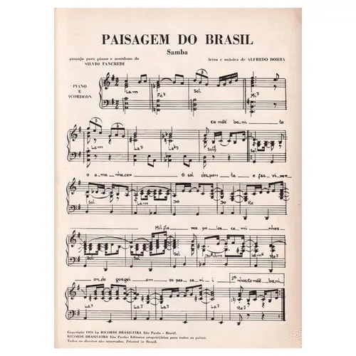 Paisagem Do Brasil - Samba