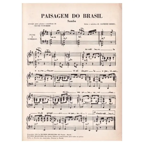 Paisagem Do Brasil - Samba