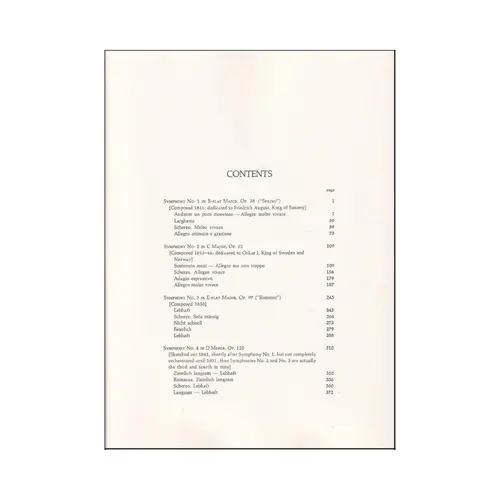 Complete Symphonies In Full Score
