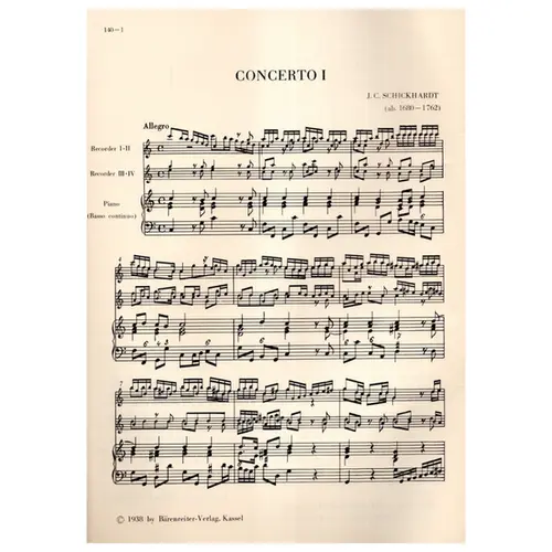 Concerti I, II e III