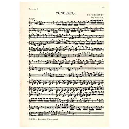 Concerti I, II e III