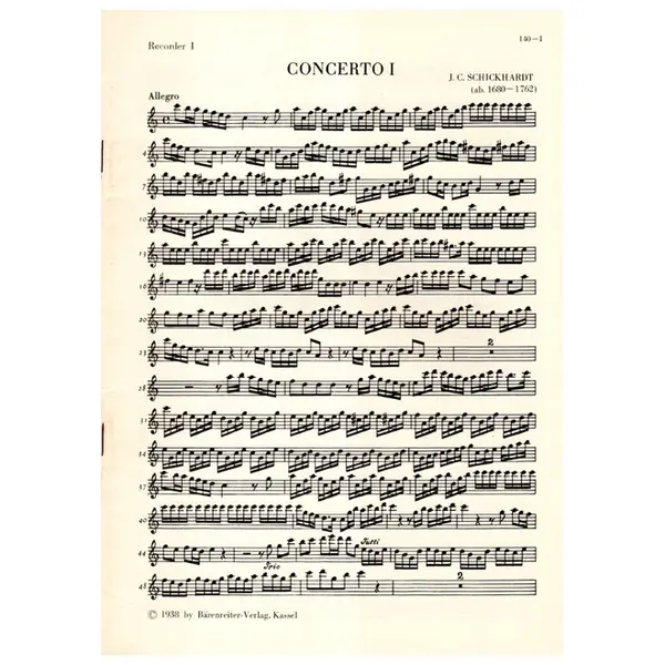 Concerti I, II e III