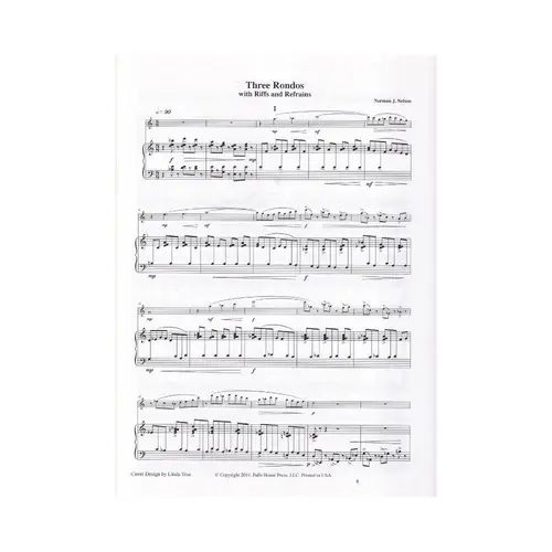 Three Rondos With Riffs And Refrains For Flute And Piano