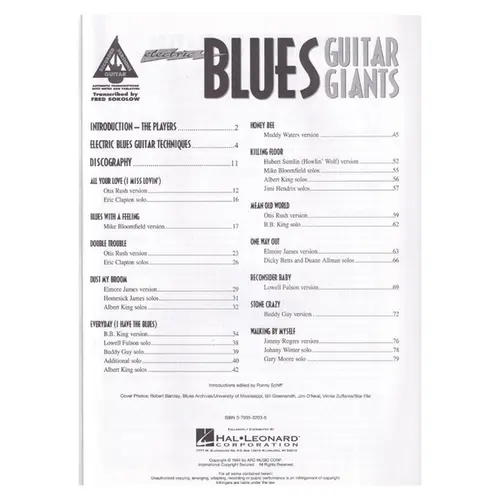Electric Blues Guitar Giants