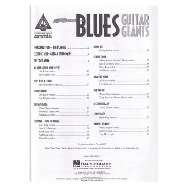 Electric Blues Guitar Giants