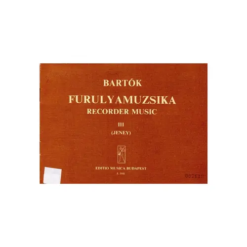 Recorder Music (Furulyamuzsika)- Vol.3