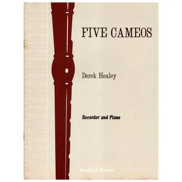 Five Cameos para recorder and piano