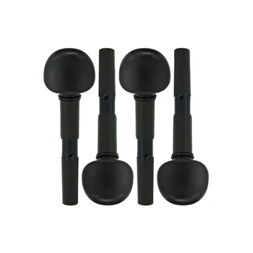 Cravelha para violino 3/4 - 4/4 mecânica Wittner diametro 8,60 /1:30  (jogo c/4 unids)