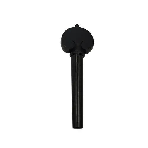 Cravelha para cello ébano coração com anel negro LM