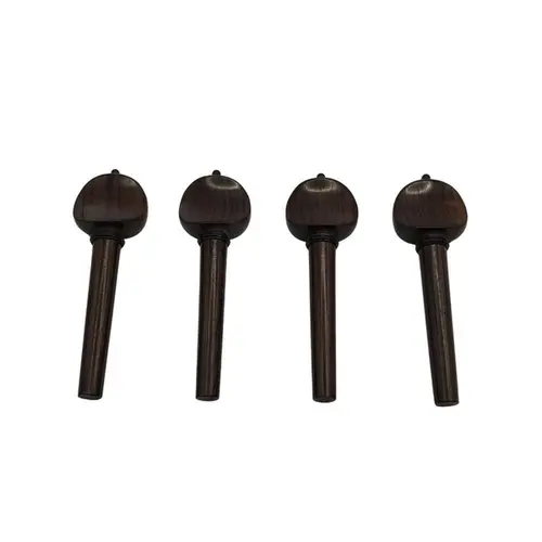 Cravelha para cello jacarandá indiano swiss anel negro LM