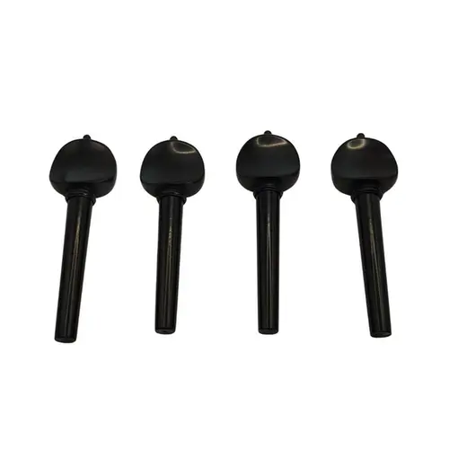 Cravelha para cello ébano swiss com anel negro LM