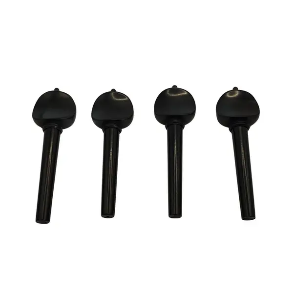 Cravelha para cello ébano swiss com anel negro LM