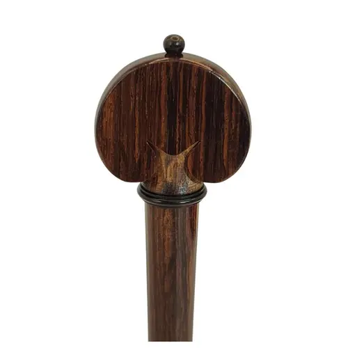 Cravelha para cello jacarandá indiano coração anel negro LM