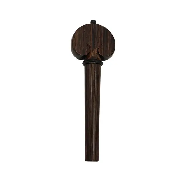Cravelha para cello jacarandá indiano coração anel negro LM