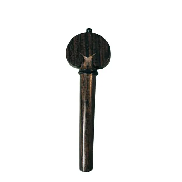 Cravelha para cello jacarandá indiano coração anel negro LM