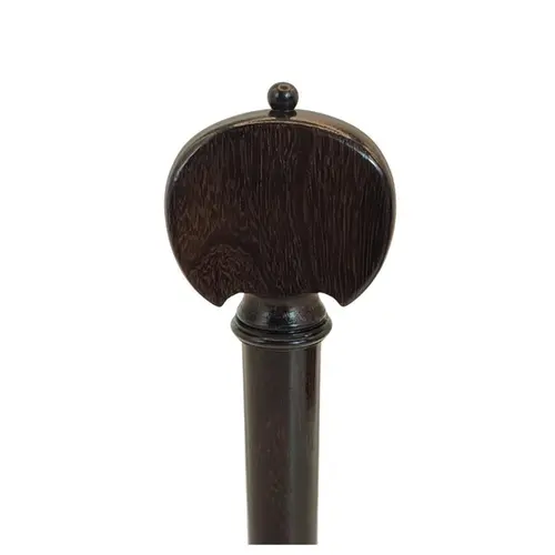 Cravelha para cello jacarandá indiano barroca anel negro LM