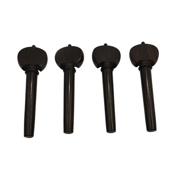 Cravelha para cello jacarandá indiano barroca anel negro LM