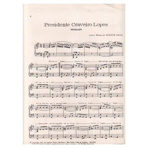 Presidente Craveiro Lopes - Dobrado