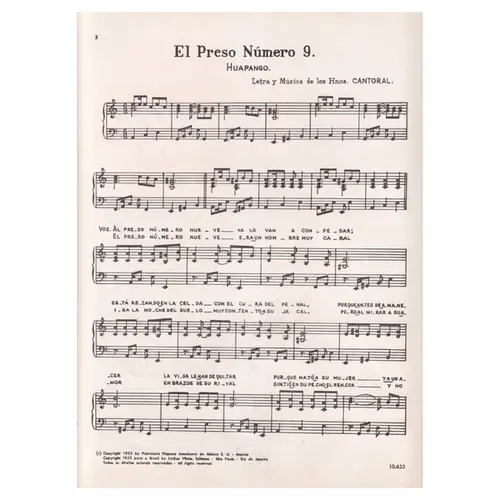El Preso Numero Nueve - Huapango