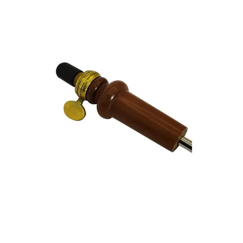 Espigão para cello boxwood - pé dourado LM