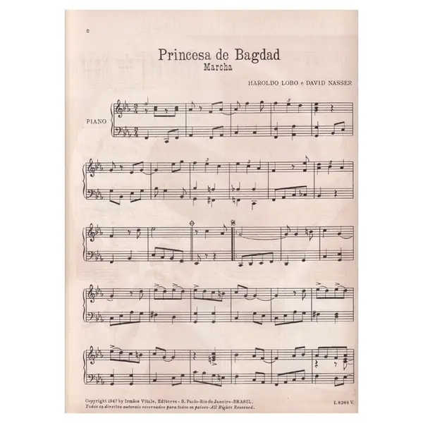 Princesa de Bagdad -  Marcha