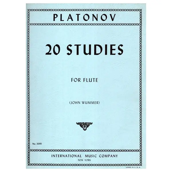 20 Studies for flute