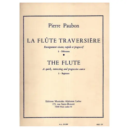 La Flute Traversiere -Vol.1 Debutants - Beginners