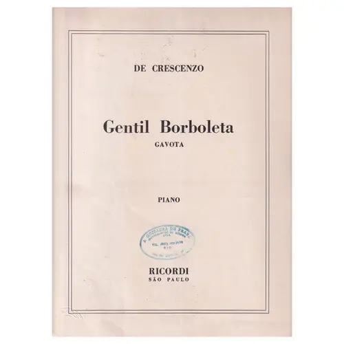 Gentil Borboleta  (Gavota)