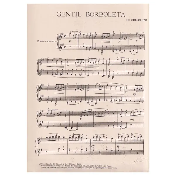 Gentil Borboleta  (Gavota)