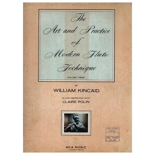 Art And Practice Of Modern Flute - Vol.3