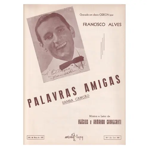 Palavras Amigas  - Samba Canção