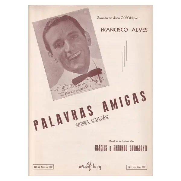 Palavras Amigas  - Samba Canção