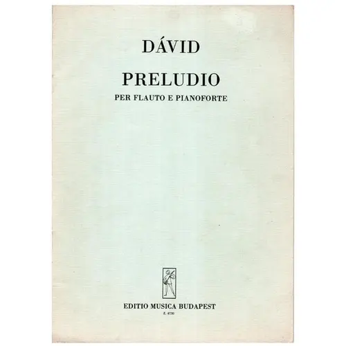 Preludio per flauto e pianoforte