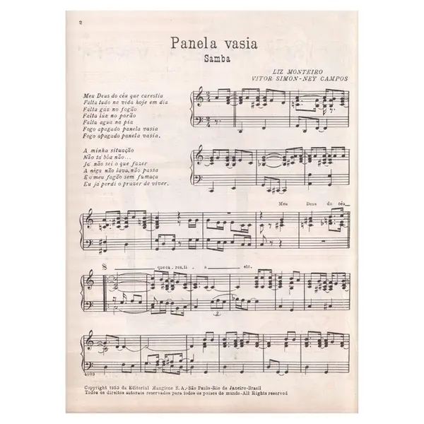 Panela Vasia - Samba