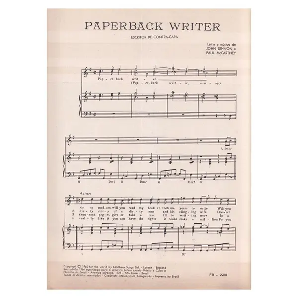 Paperback Writer