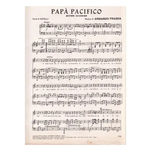 Papà Pacifico - Ritmo Alegre