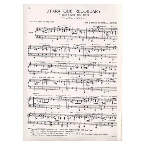 Para Que Recordar?
