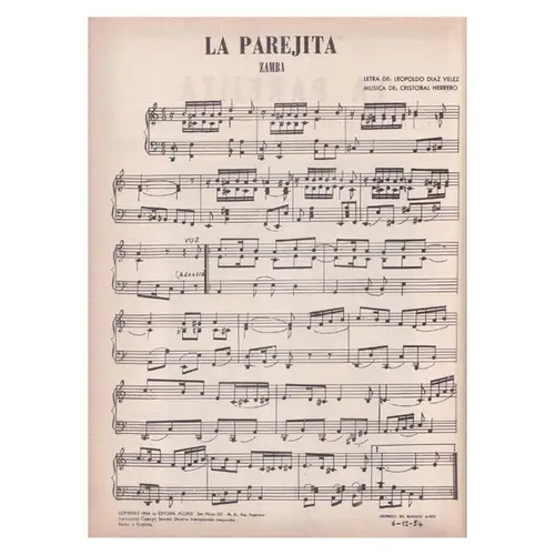 La Parejita - Zamba