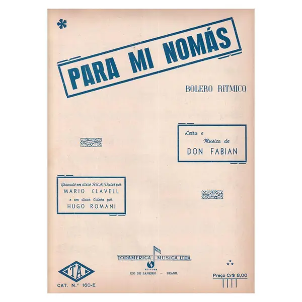 Para mi Nomás - Bolero Ritmico