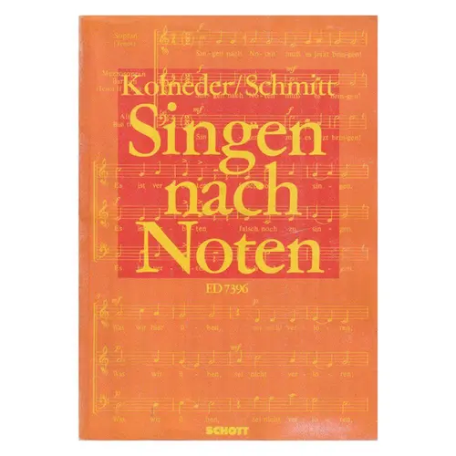 Singen nach noten