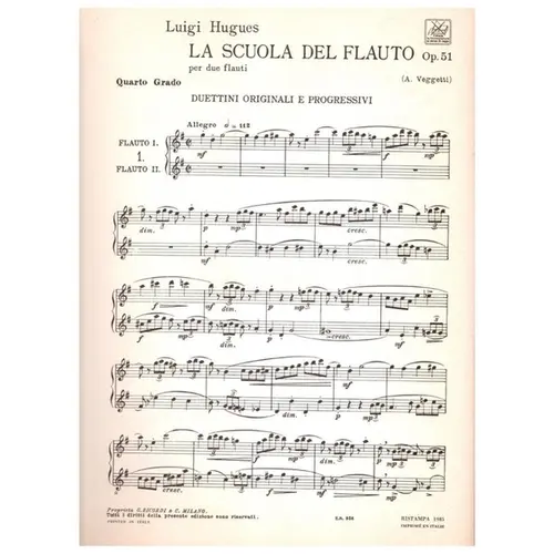 La Scuola Del Flauto - Op.51 Vol.4