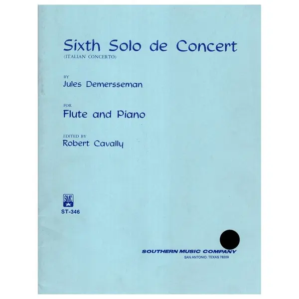 Sixth Solo De Concert (Italian Concerto)