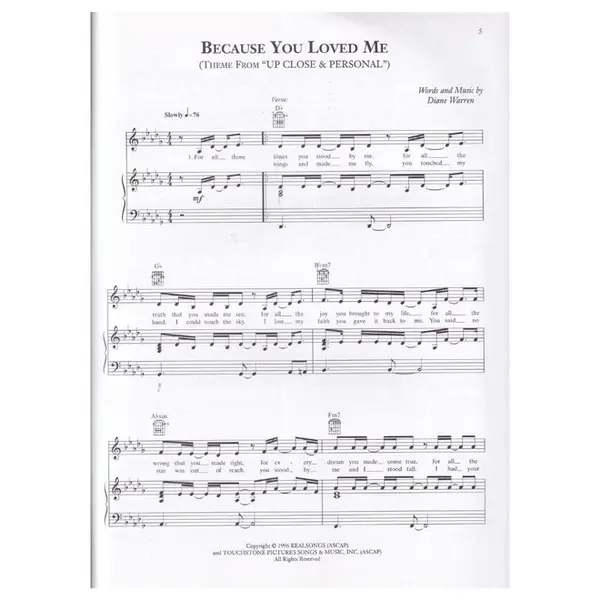Falling Into You (Edição Antiga)