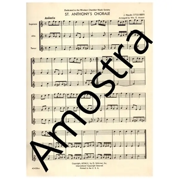 Trios for soprano alto and tenor recorders