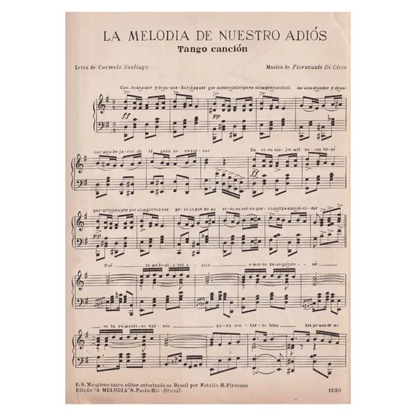La Melodia de Nuestro Adios