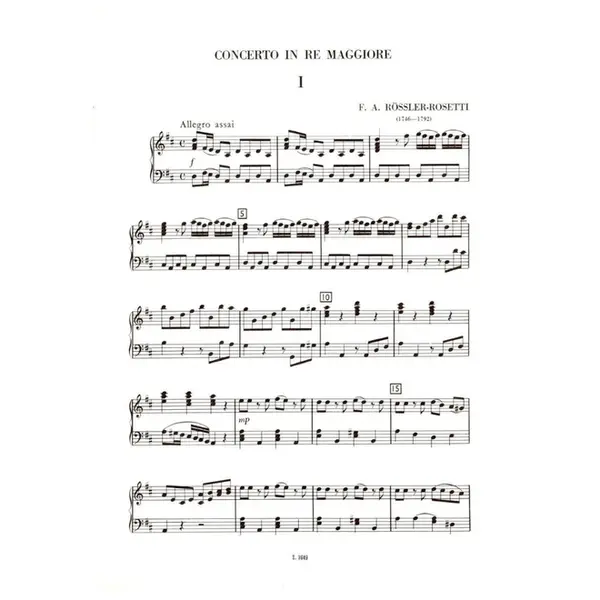 Concerto In Re Maggiore Per Flauto ed orchestra